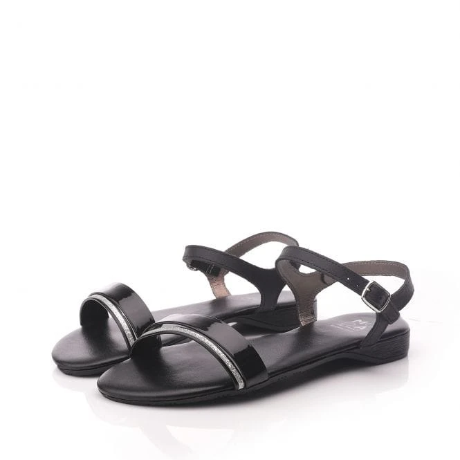 Huggle Black Leather 2 Huggle Black Leather - Image 2