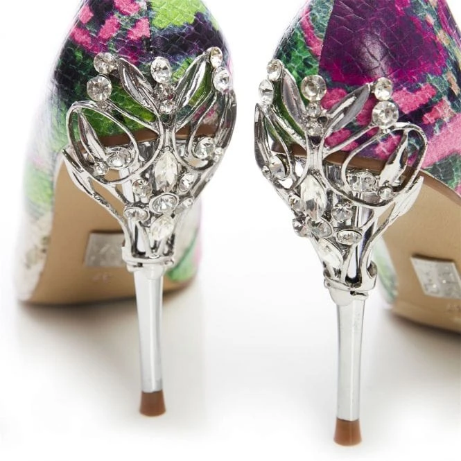 Illari Purple Snake Print Leather 6 Illari Purple Snake Print Leather - Image 6