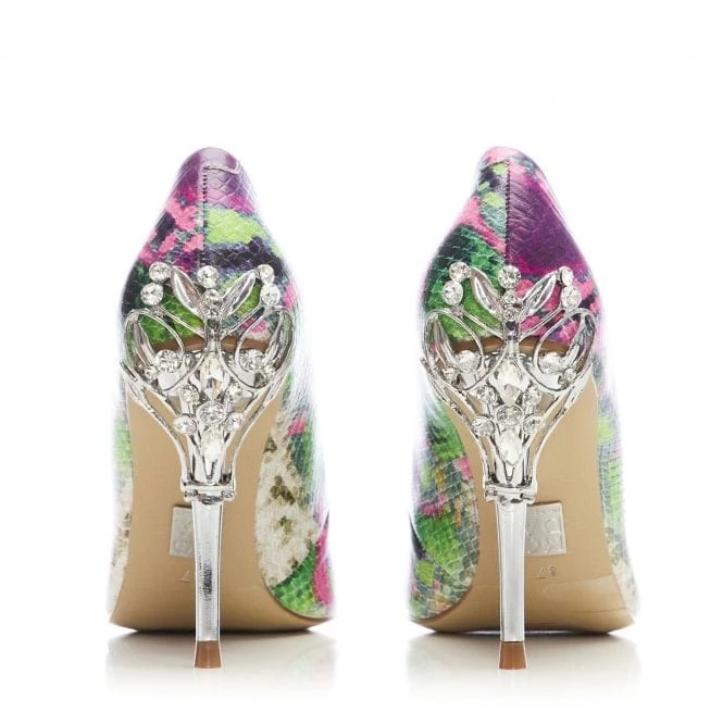 Illari Purple Snake Print Leather 5 Illari Purple Snake Print Leather - Image 5