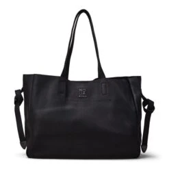 Indiana Bag Black Leather