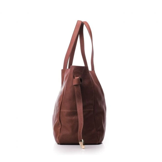 Indiie Bag Tan Leather 3 Indiie Bag Tan Leather - Image 3