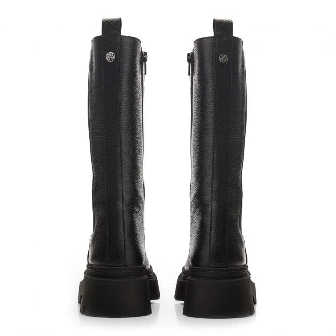 Itzel Black Leather 3 Itzel Black Leather - Image 3