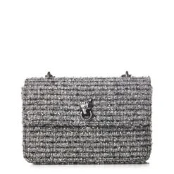 Izzey Bag Pewter Textile