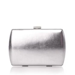 Kaiti Clutch Silver Metallic