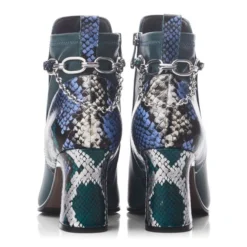 Klarisa Teal Snake Print Leather -Gabor Sales Store klarisa teal snake print leather p13694 90548 medium