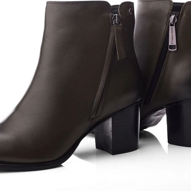 Lakayla Olive Leather 4 Lakayla Olive Leather - Image 4