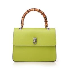Larch Bag Lime Green Leather