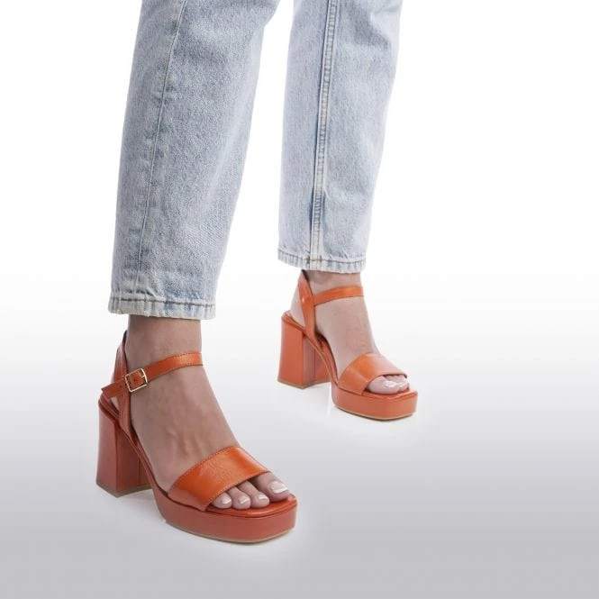 Marciana Orange Leather 2 Marciana Orange Leather - Image 2