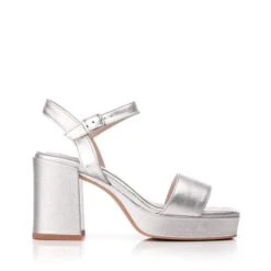 Marciana Silver Leather