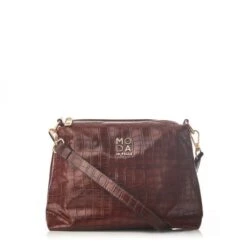 Marisa Bag Dark Brown Croc Print Porvair -Gabor Sales Store marisa bag dark brown croc print porvair p13717 90656 medium