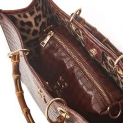 Marisa Bag Dark Brown Croc Print Porvair -Gabor Sales Store marisa bag dark brown croc print porvair p13717 90657 medium