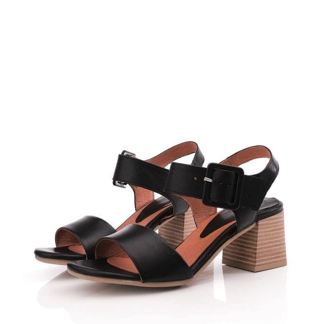 Mellani Black Leather 2 Mellani Black Leather - Image 2