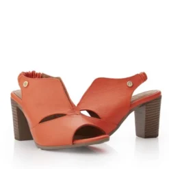 Mylah Orange Leather -Gabor Sales Store mylah orange leather p12910 85782 medium