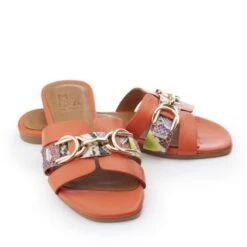 Noela Orange Snake Print Leather -Gabor Sales Store noela orange snake print leather p13080 86542 medium