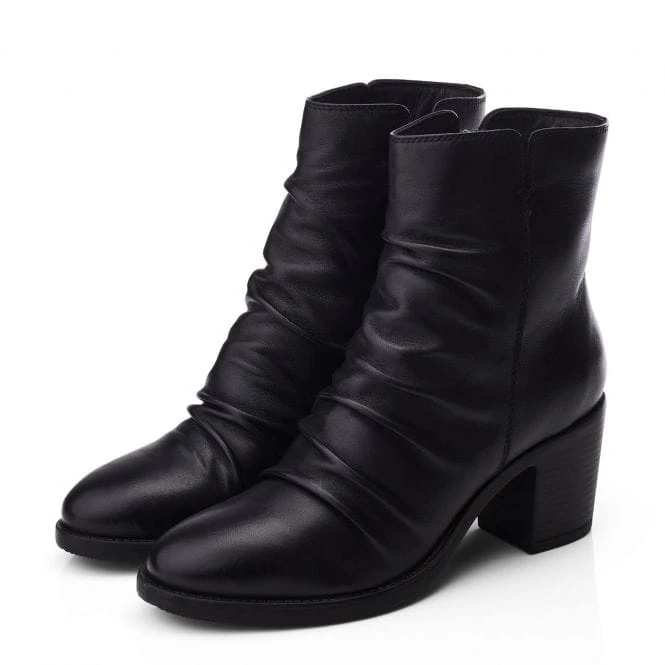 Noula Black Leather 2 Noula Black Leather - Image 2