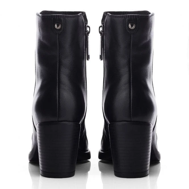 Noula Black Leather 3 Noula Black Leather - Image 3