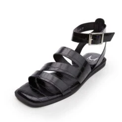 Oasis Black Patent Mocc Croc 10 Oasis Black Patent Mocc Croc -Gabor Sales Store oasis black patent mocc croc p12817 84494 medium