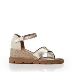 Priyaa Champagne Leather