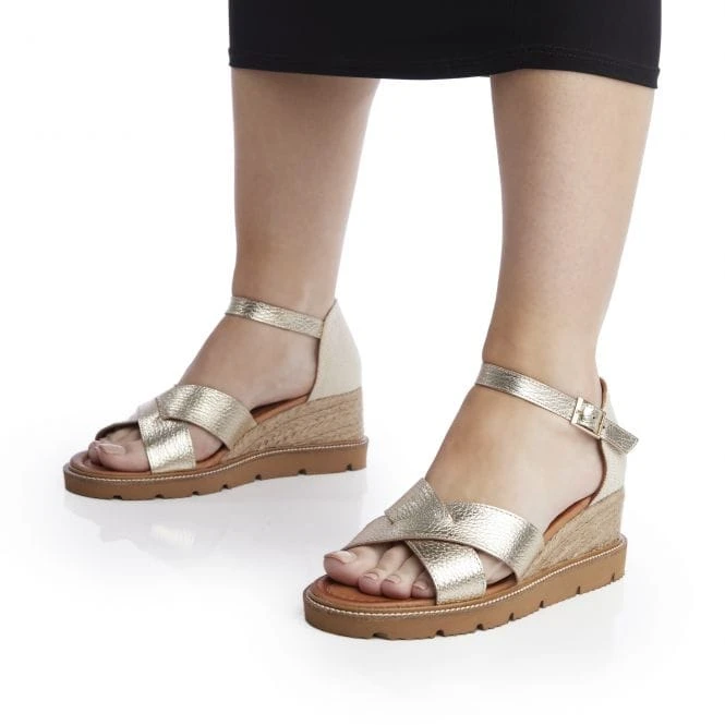 Priyaa Champagne Leather 2 Priyaa Champagne Leather - Image 2