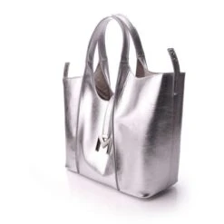 Rena Bag Silver Metallic -Gabor Sales Store rena bag silver metallic p13082 87511 medium