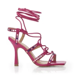 Roccoco Fuschia Leather