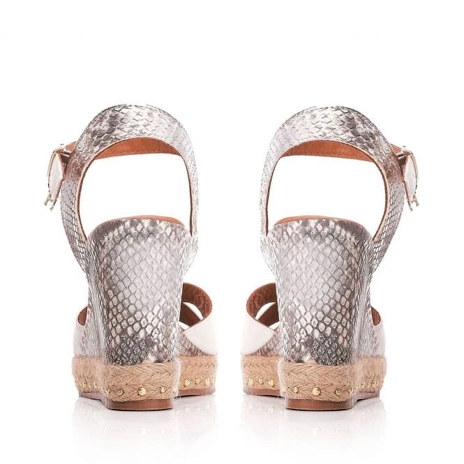 Rosette Off White Leather 3 Rosette Off White Leather - Image 3