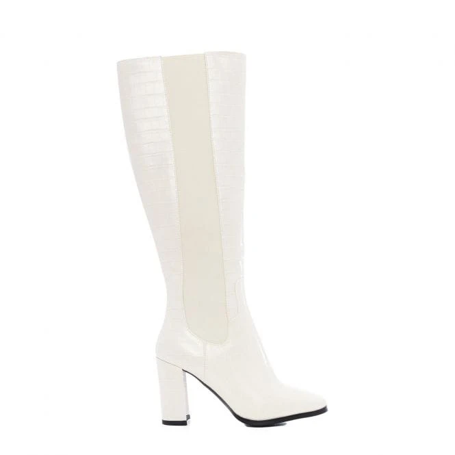 Sammantha Cream Patent Mocc Croc 1 Sammantha Cream Patent Mocc Croc