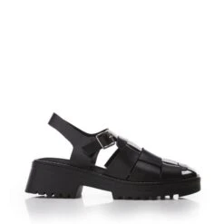 Sh Acropolis Black Leather