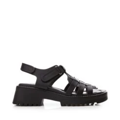 Sh Athena Black Leather