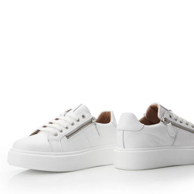 Sh Idris White Leather 4 Sh Idris White Leather - Image 4