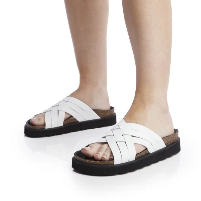 Sh Piazza White Leather 2 Sh Piazza White Leather - Image 2