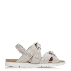 Shoon Shimmer Taupe Metallic Leather