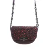 Sophia Bag Burgundy - Leopard Patent Mocc Croc
