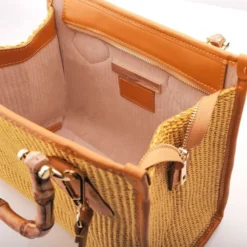 Tropicana Tote Yellow Raffia -Gabor Sales Store tropicana tote yellow raffia p13201 87574 medium