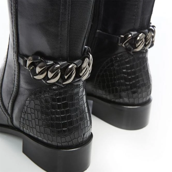 Whitley Black Leather 6 Whitley Black Leather - Image 6