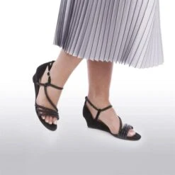 Yazmina Black Alcantara -Gabor Sales Store yazmina black alcantara p13022 91865 medium