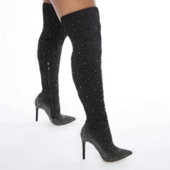 Yesenia Black Suede -Gabor Sales Store yesenia black suede p12275 84971 medium